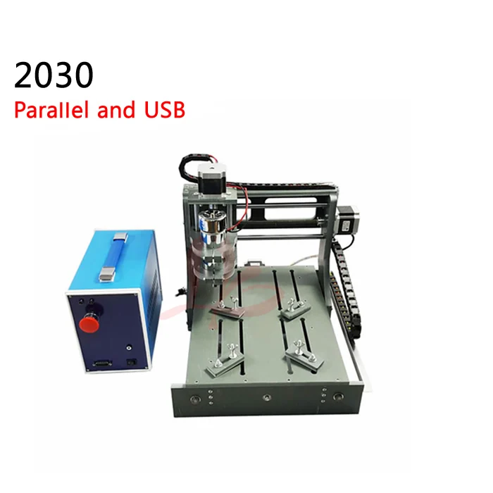 

3axis cnc milling machine 2030 diy woodworking cnc router 2 in 1 Parallel port and USB work area 200*300*75mm