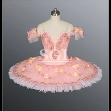 Балетные костюмы-пачки для взрослых и девочек, классическая балетная пачка пачки для Профессионального Балета, Цветочная фея AT1082