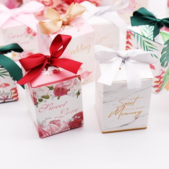 

Birthday party decoration unicorn paper candy box Hawaii party decoration flamingo snack box Wedding decoration flower candy box
