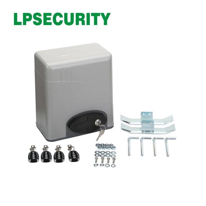 LPSECURITY 600 кг 2 4 6 брелков автоматический Электрический раздвижные ворота открывалка(датчик GSM Кнопка лампа для клавиатуры опционально