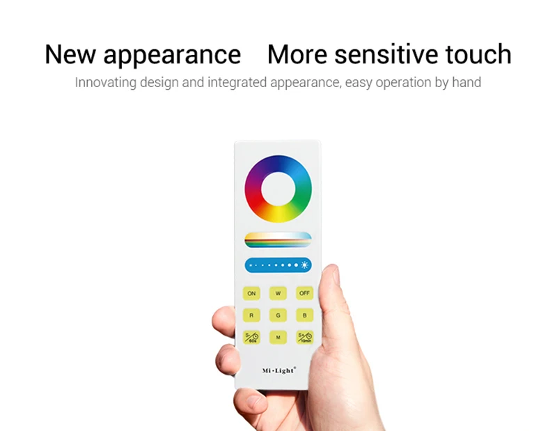 Mi Light 2,4G Milight fut043fut044 fut045 светодиодный контроллер RF RGB RGBW RGBCCT+ 1 шт. светодиодный пульт дистанционного управления