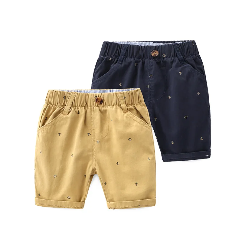 

Children's summer shorts fashion baby boys shorts baby cotton beach wear childrens clothing summer 2019 gentleman casual clothes