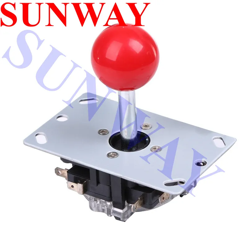 

Hot Classic 8 way Arcade Game Joystick Ball Joy Stick Red Ball Replacement Newest Round Red Ball Handle Arcade Joysticks