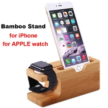 Бамбуковый деревянный Рабочий стол подставка для APPLE Watch настольная деревянная стойка для зарядки док-держатель зарядное устройство для iPhone X/8 зарядная док-станция