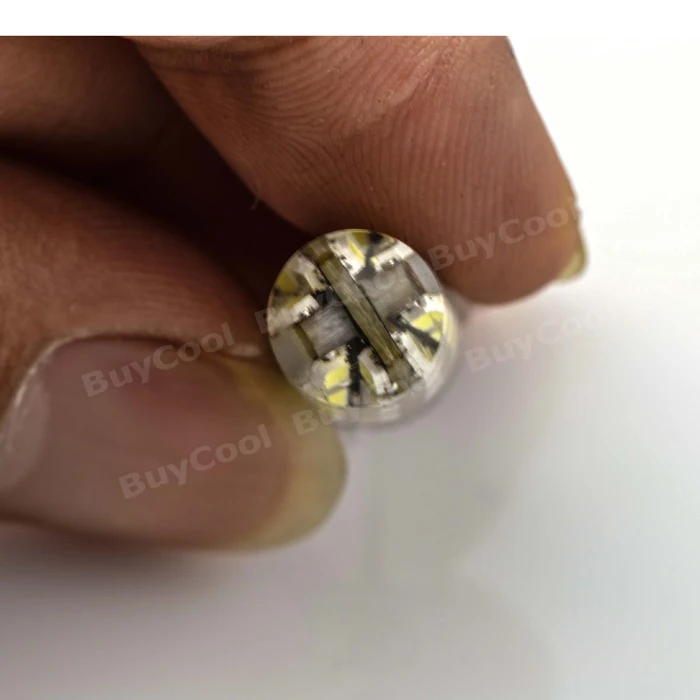 100 шт./лот, яркий двойной силикагель T10 светодиодный 194 168 W5W Canbus 24 SMD 3014 Светодиодный светильник для салона автомобиля, ширина парковки