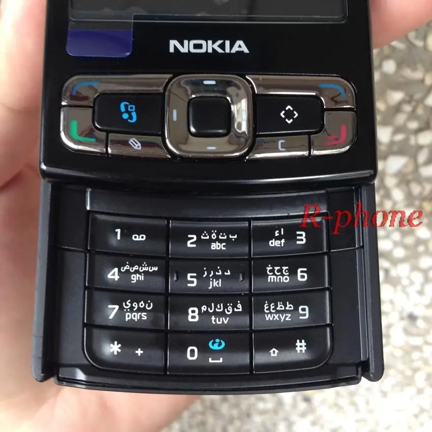 Мобильный телефон NOKIA N95 8GB 3G 5MP Wifi GPS 2,8 ''экран GSM разблокированный смартфон русская клавиатура арабская клавиатура