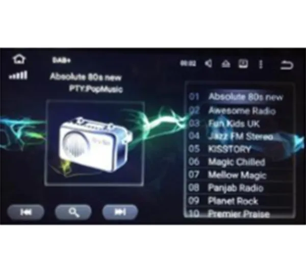 Sale 2din Car radio DVD 1024*600 Quad Core  Android for Ford Old Focus 2 Kuga Mondeo Connect S-MAX C-MAX Fusion Galaxy Fiesta Transit 41