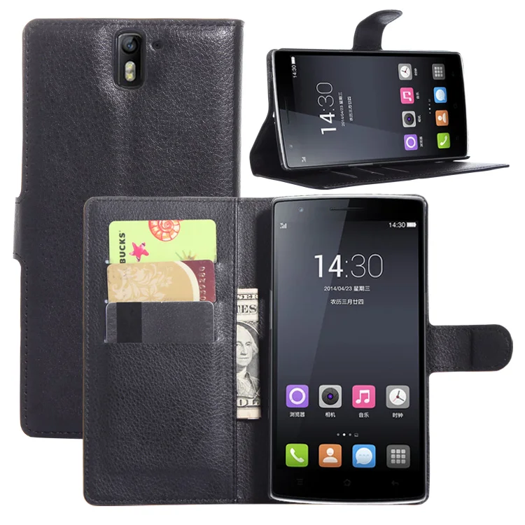 

Book Style PU Leather Case Cover for Oneplus One Flip Wallet Phone Bags Cases with Stand for Oneplus One