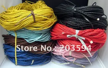 Wholesale 1000meters mixed color Braided Necklace cord Beading Cord Finding , Jewerly Cord,3MM
Wholesale 1000meters mixed color Braided Necklace cord Beading Cord Finding , Jewerly Cord,3MM
