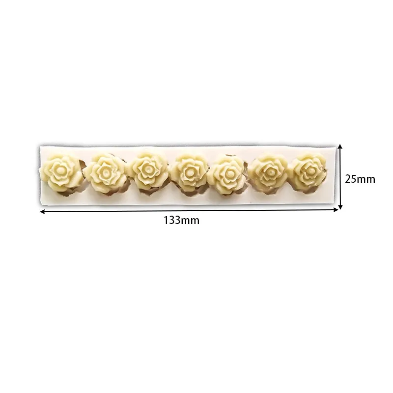 LY-0127-New 7 flower silicone mold Wedding cake decoration mould Diy chocolate baking tool | Дом и сад