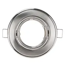 Дизайн, Круглый Светодиодный точечный светильник, потолочный Точечный светильник с рамкой GU10 MR16, держатель, галогенный светильник, светодиодный светильник, встраиваемая лампа