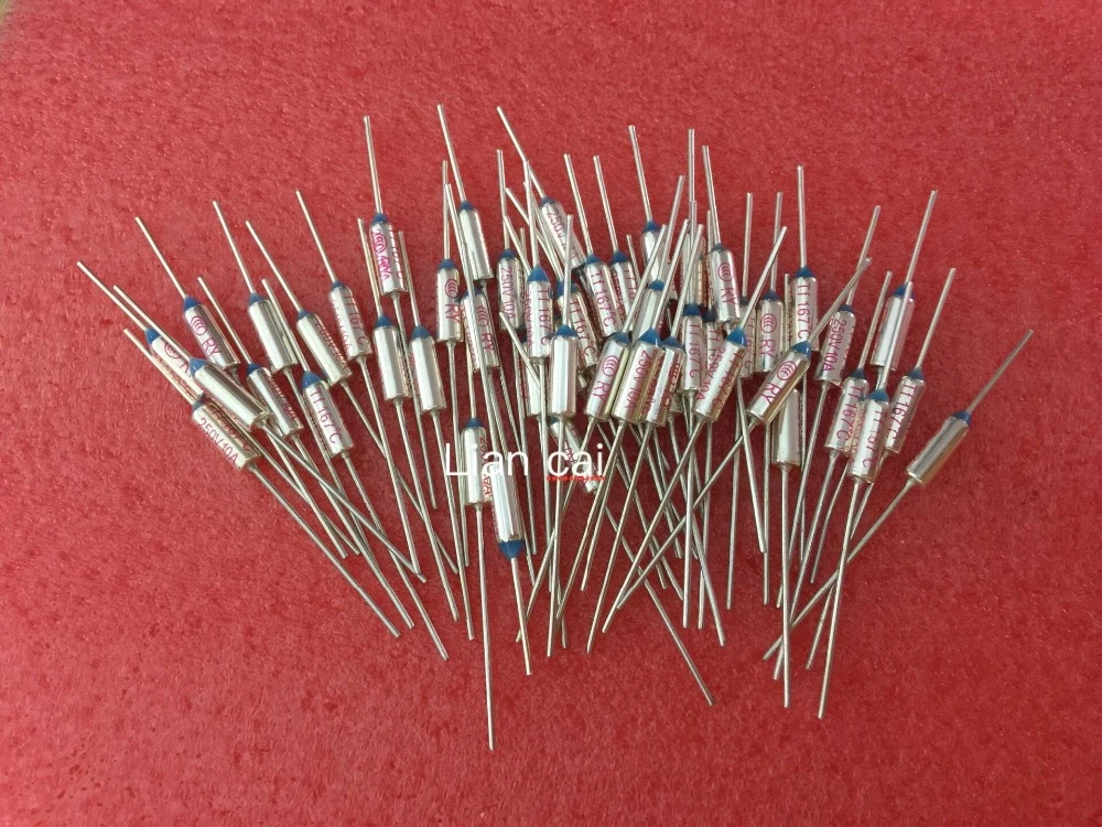 STAMP 4 Pieces TF 192C 377.6F Thermal Fuse cutoff ry mini metal 15A 250V A32