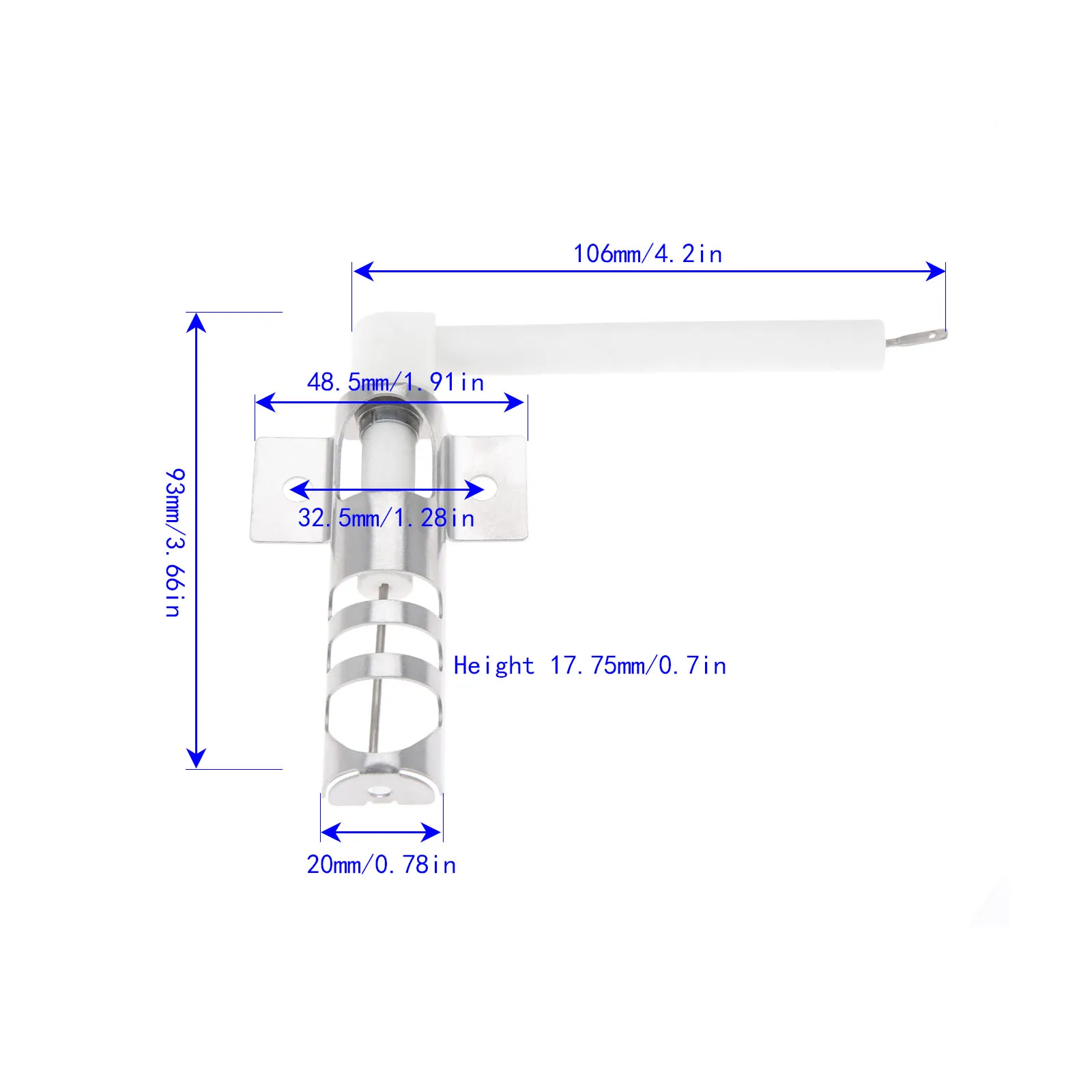 WP9758079 Spark Igniter Replacement for Whirlpool Stove Oven Range 9758 9758079 AP6013984 PS11747217 WP9758079 Spark Igniter Replacement for Whirlpool Stove Oven Range 9758 9758079 AP6013984 PS11747217