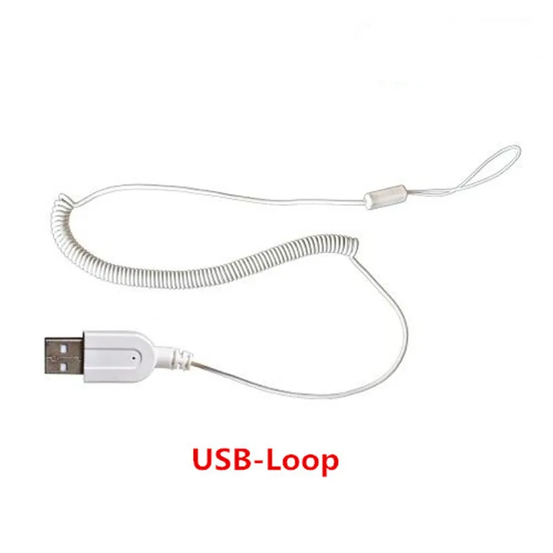 

8 port headset earphone remote control alarm security display system 8 pcs usb-loop alarm sensor cable