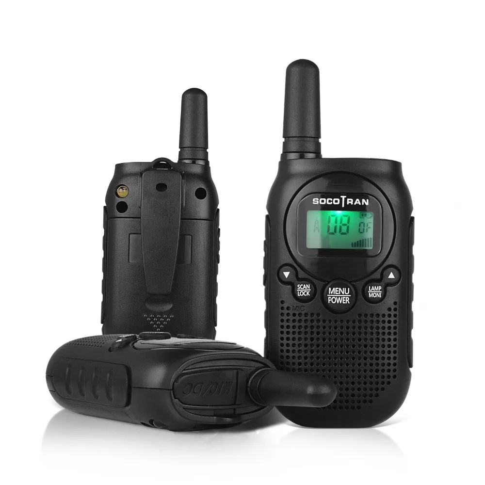 

PMR446 Walkie Talkie 2pcs Mini Kids 2 way Radio 0.5W License Free UHF Portable radio Communicator VOX Rechargeable battery Gift