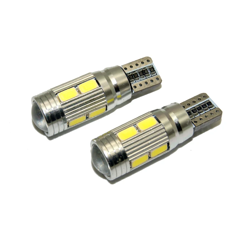 Габаритные огни T10 W5W 2 шт. 12 В светодиодный для VW Golf 5 6 Polo Jetta Bora Passat 3C CC B7 Tiguan Touareg