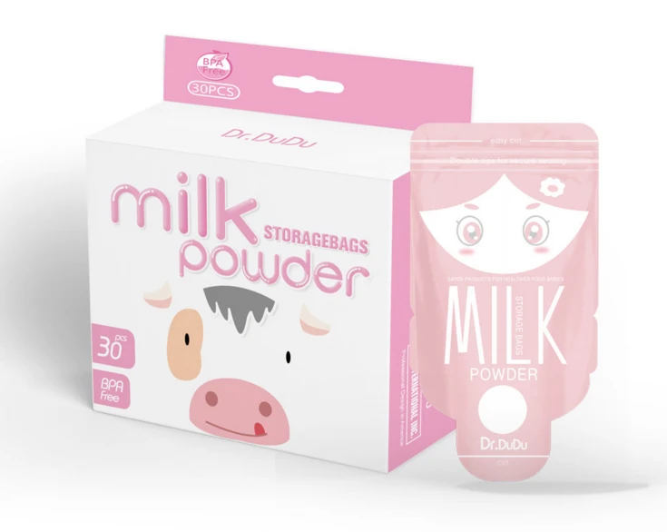 Portable Baby Infant Feeding Milk Powder Storage Bag Milkpowder Pack