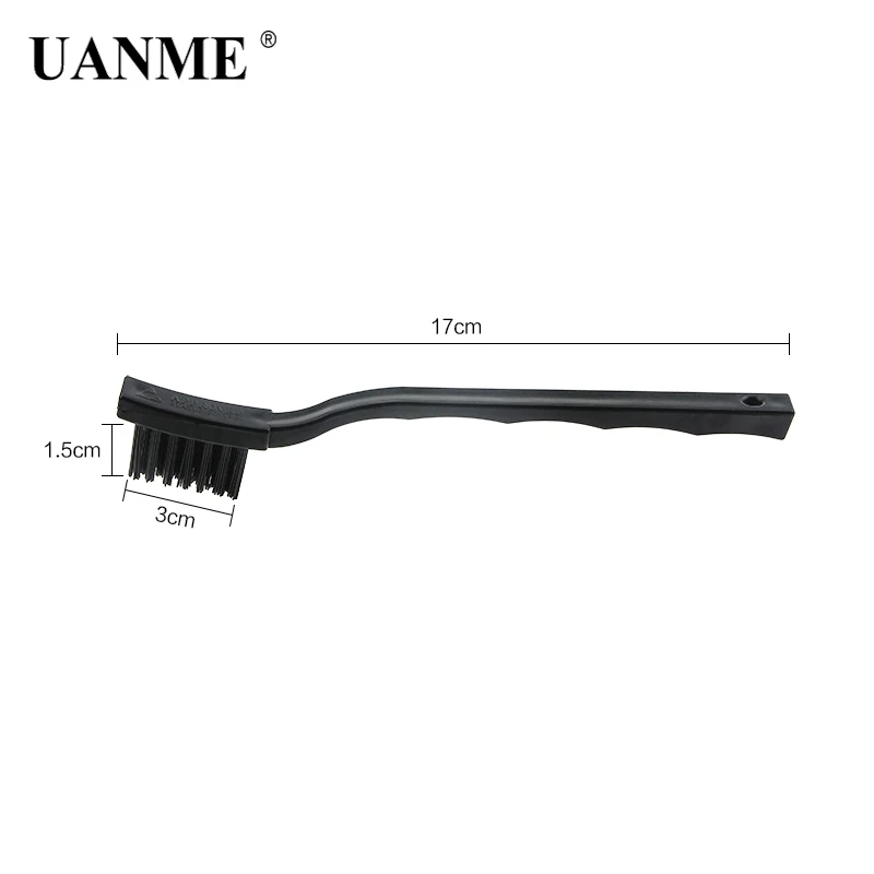 UANME Black Non Slip Handle PCB Rework ESD Anti Static Dust Brush 17cm For Mobile Phone Tablet PCB BGA Repair Soldering UANME Black Non Slip Handle PCB Rework ESD Anti Static Dust Brush 17cm For Mobile Phone Tablet PCB BGA Repair Soldering