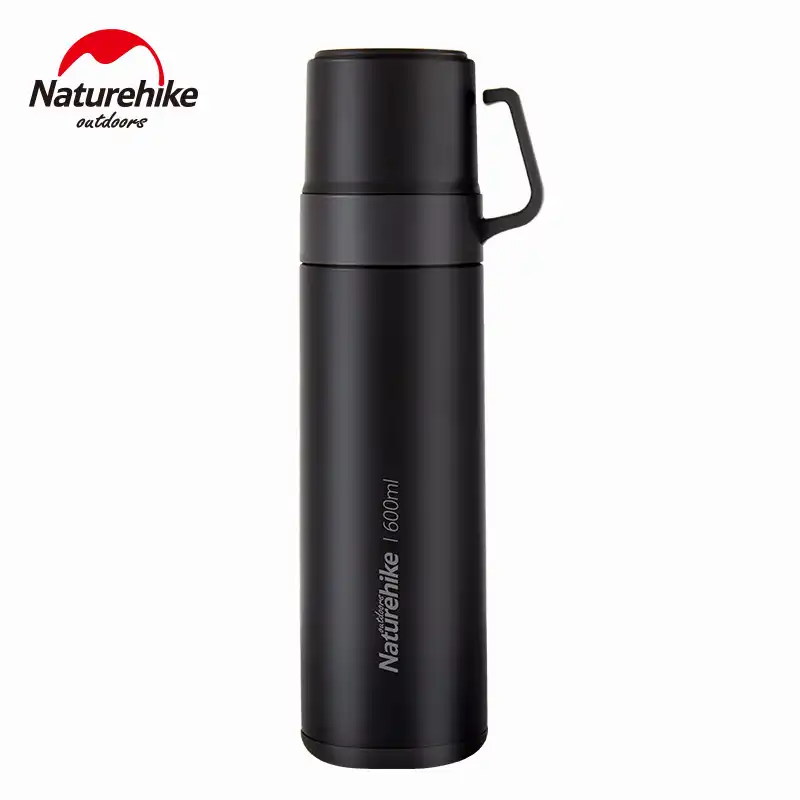 Naturehike двухслойная наружная походная многофункциональная спортивная чашка из нержавеющей стали вакуумные бутылки чашки переносная Спортивная бутылка - изображение