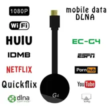 HDMI беспроводной дисплей G4 для Android IOS YouTube Google хром Airplay поддержка 4G сотовая связь рабочая среда для литья стример