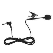 Мини Портативный проводной микрофон 3,5 мм разъем петличный клип-на микрофон для обучения лекции руководство по речи громкоговоритель