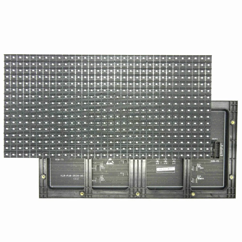 Крытый P10 SMD полноцветный светодиодный экран модуль 320 мм * 160 32*16 пикселей 1/8