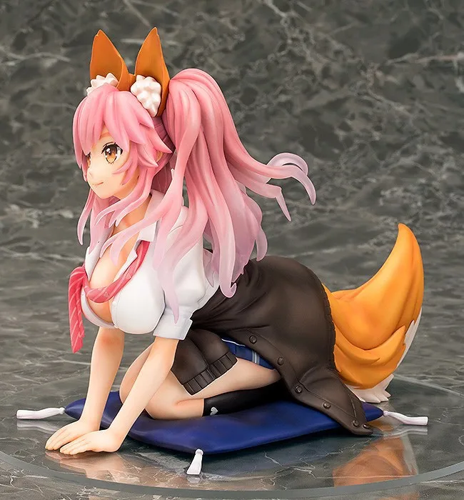 Аниме модель Fate/EXTELLA L фигурку Tamamo No Mae студент одежда куклы украшения фигурка