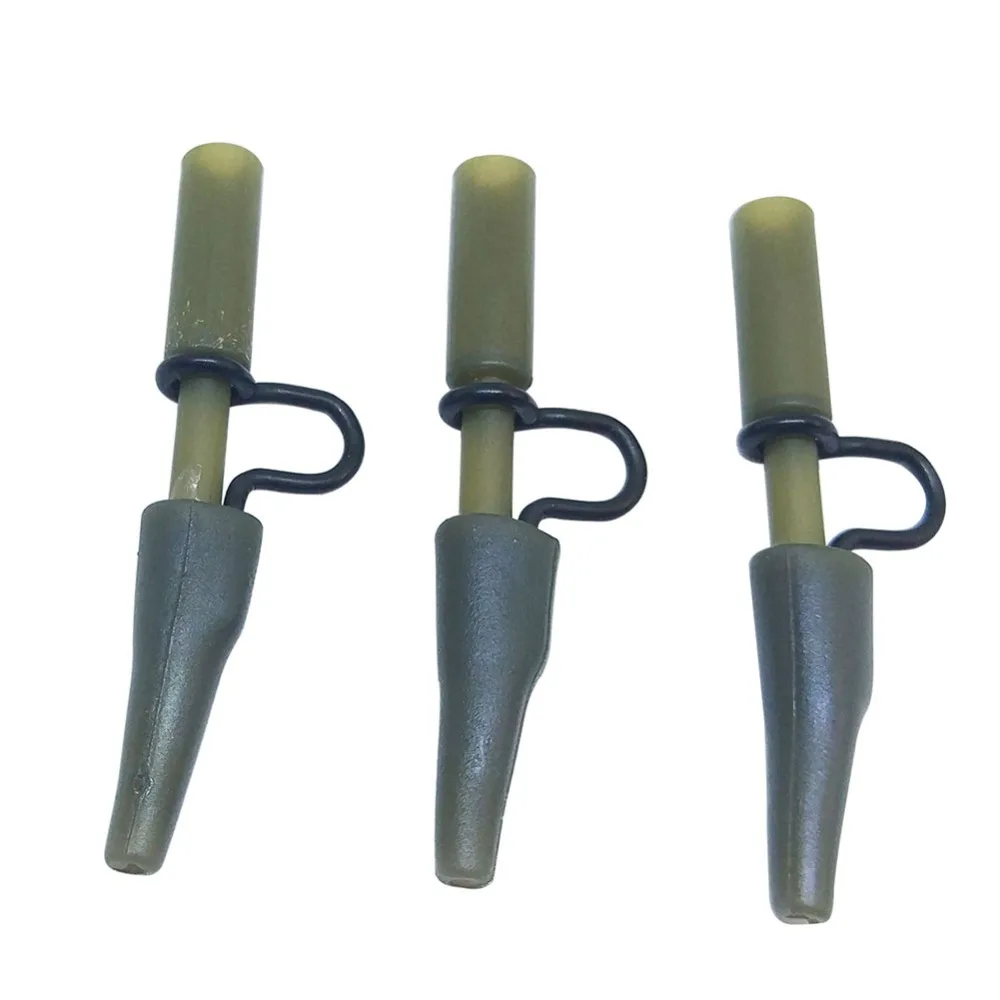 20pcs/lot Safety Lead Clips Crimp Protector Carp Fishing Tackle Carp Fishing Connector Terminal