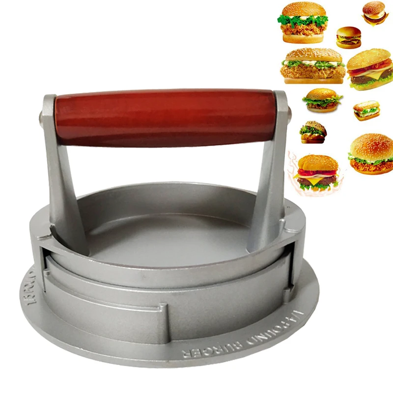 

Hamburger Presses Maker Press Cutlets Stuffed Aluminum Hamburger Mold Manual Hamburger Forms Press Burger