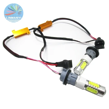 

2PCS 7440 3156 1156 7.5W + decoder High Power Canbus No Error brake light Reversing lights Turn lights Head Lamp DRL 12V