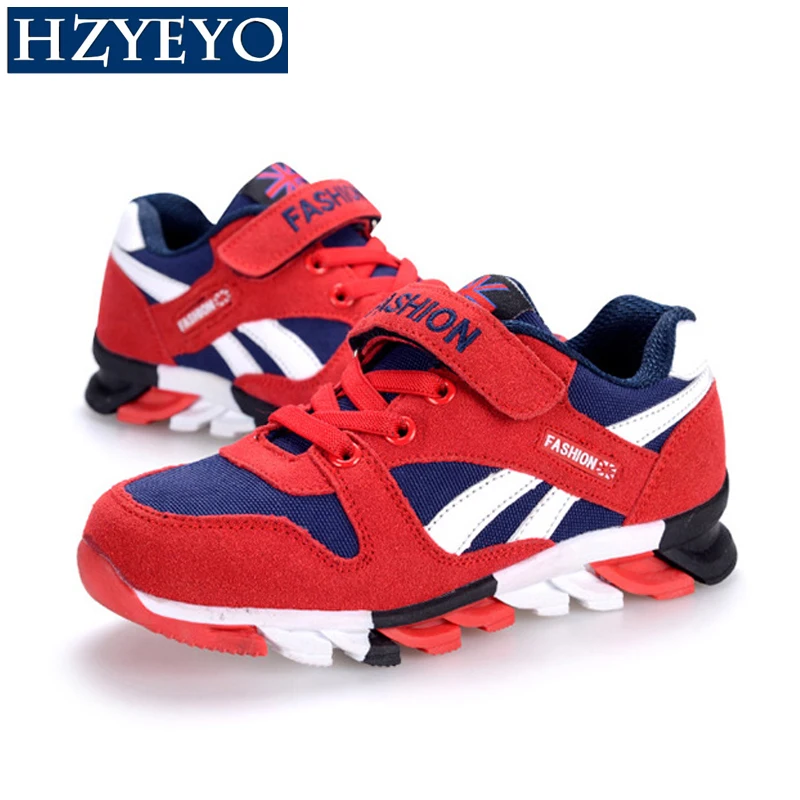 

Spring/Autumn Kids' Sneakers And Girls Sport Shoes Size 26-39, Five Colors Breathable children Hiking Shoe,HZYEYO R-805