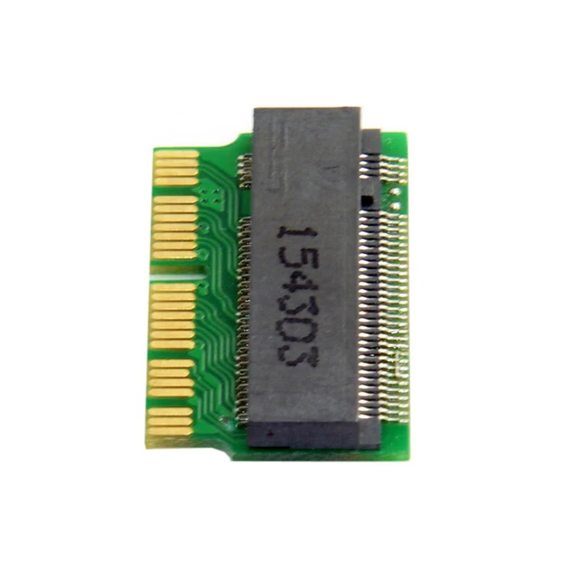M Key M.2 PCIe X4 NGFF AHCI 2280 SSD 12+16Pin Adapter Card as SSD for MACBOOK Air 2013 2014 2015 A1465 A1466 Mac Pro A1398 A1502
