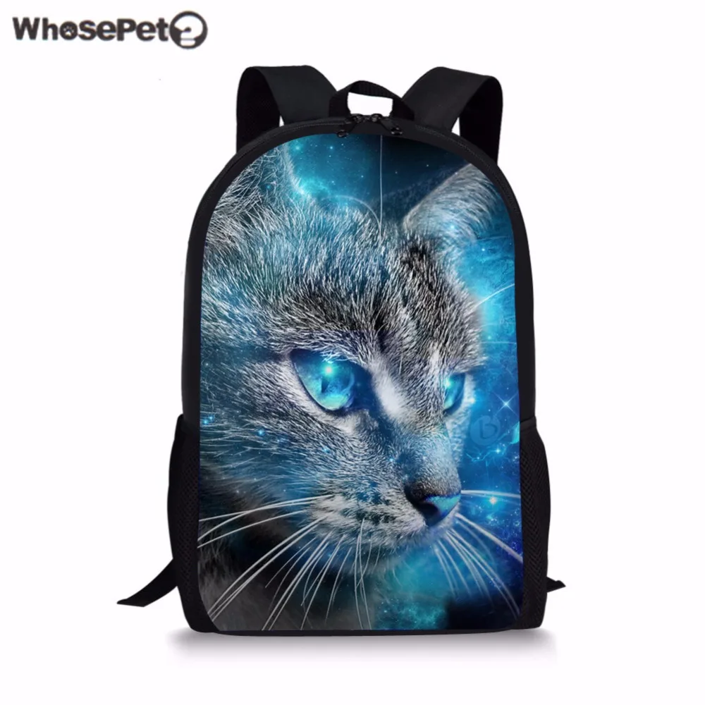 Buy WHOSEPET Space Cat Backpack for Kids Girls School