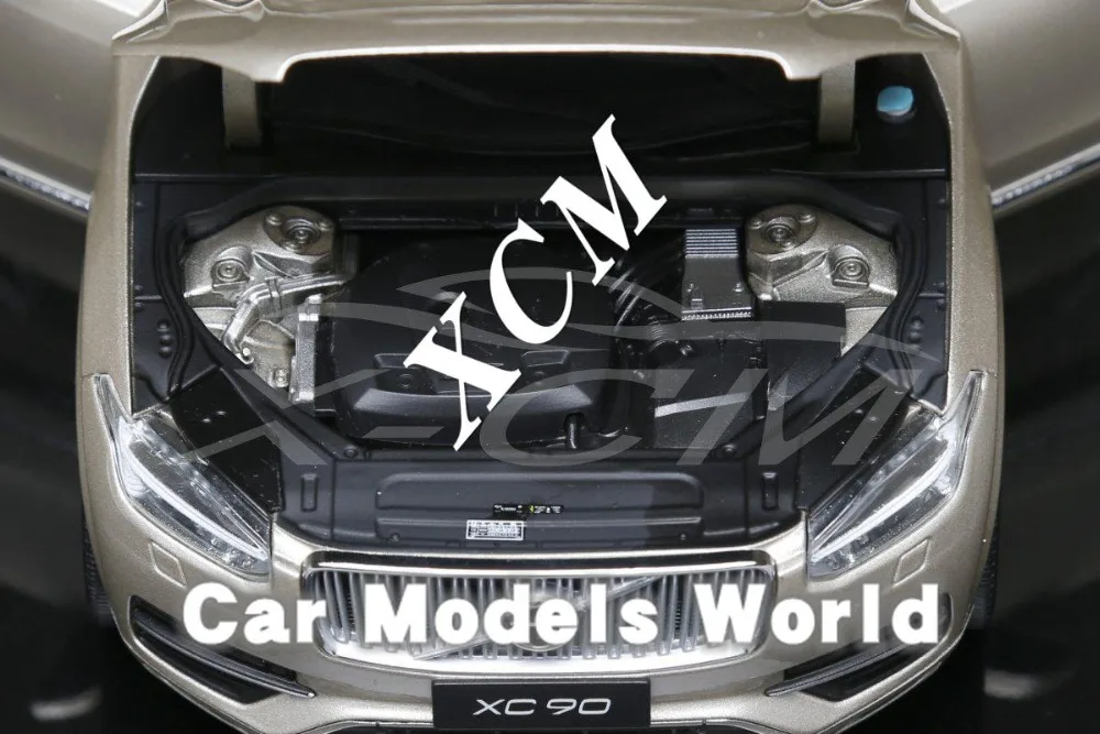 Литье под давлением модель автомобиля для XC90 1:18(золото)+ маленький подарок