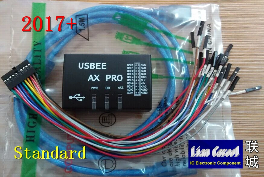 Для USBEE AX PRO полностью функциональный китайский Виртуальный осциллограф