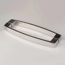 1Pair C-C:300mm Bathroom glass door handle stainless steel shower room glass door handles JF1629 1pair c c 425 225mm bathroom door l handle stainless steel polish chrome shower room glass door handle jf1628