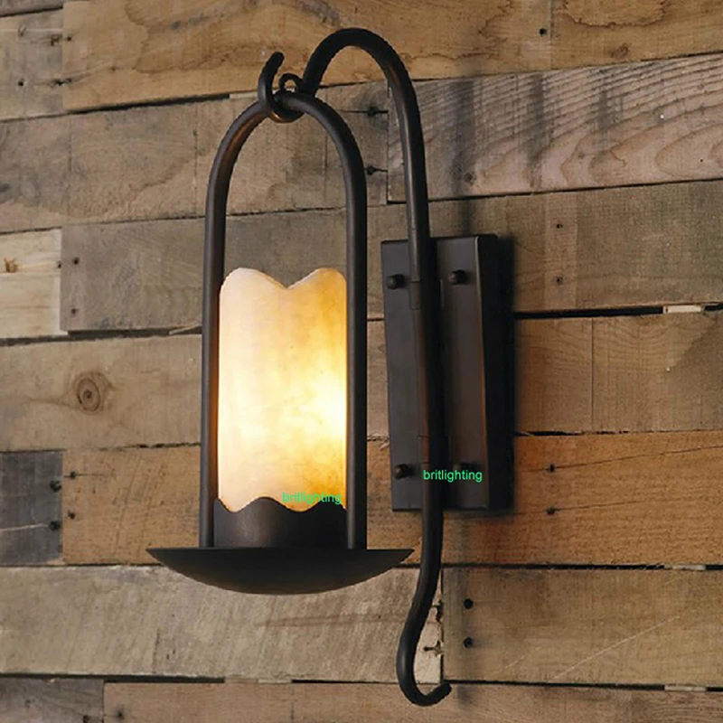 

Industrial and Retro Sconces bar counter large Wall Mount Sconce country style glass wall lamp Edison bulb wall light led lamp