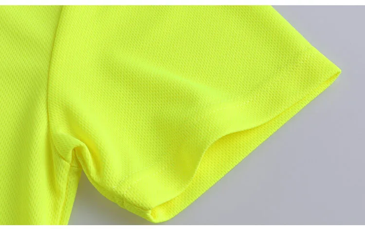 CCGK Safety Clothing Reflective High Visibility Workwear tshirt Short Sleeve Fluorescent Yellow Working Tops Tee Quick Drying (9)
