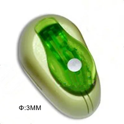 1pc 3mm 6 мм-75 мм, круглая форма, для рукоделия, пробойник, бумага для скрапбукинга, пенопласт, школьные ручные, сделай сам, круглые дыроколы - Цвет: 1pc 3mm