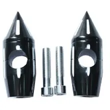 Черный шип пуля стоянок для Yamaha Хонда Сузуки Кавасаки " на талии