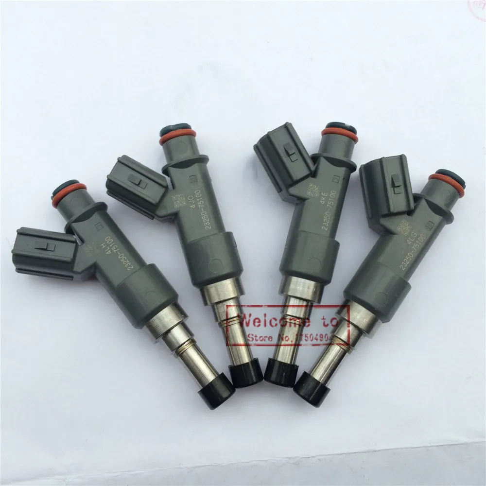 

(4pcs/lot)Original Fuel Injector/Injection Nozzle For Toyota Prado TRJ120 OEM 23209-75100 23250-75100 For Wholesale and Retail