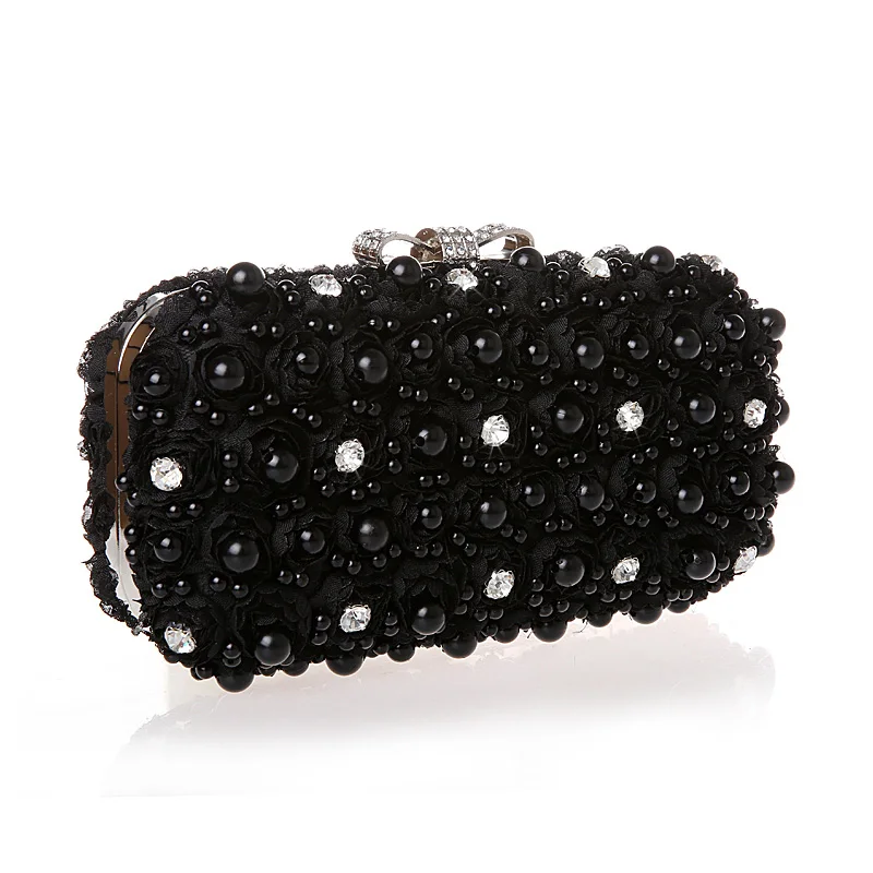 Silver Rhinestone Dinner Party Bridal Wedding Bags Diamond Evening Bags