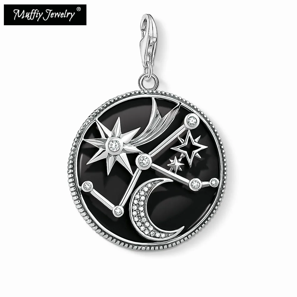

Astro Disc Charm,Europe Style Club Good Jewelry For Women,2019 Lucky Vintage Ts Gift In 925 Sterling Silver Fit Bracelet