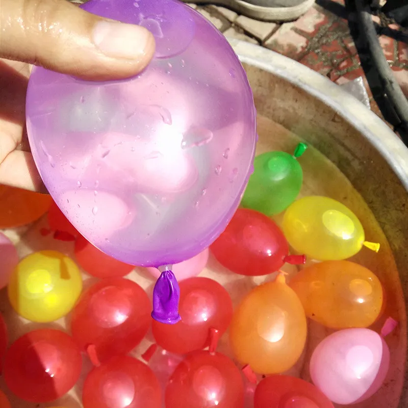 120 шт. набор волшебных быстрозаполненных водяных шаров, заправляемых рубинами, инструмент для воды, детские летние увлекательные игры для активного отдыха для взрослых