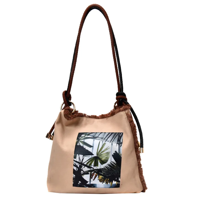 Canvas Bag 2017 Women's Totes Hawaii Beach Bag Fashion Designer