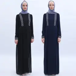 Vestidos арабский абайя Дубай пакистанские хиджаб женские мусульманские платья Eid турецкие платья Кафтан Caftan Elbise одеяние мусульмане Longue