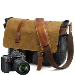 082117 yesetn сумка Мужская винтажная сумка через плечо для камеры
