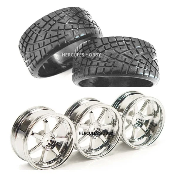 4pcs RC Drift Touring On road Car Wheels Tires Plastic 1/10rc driftdrift rcrc car tires