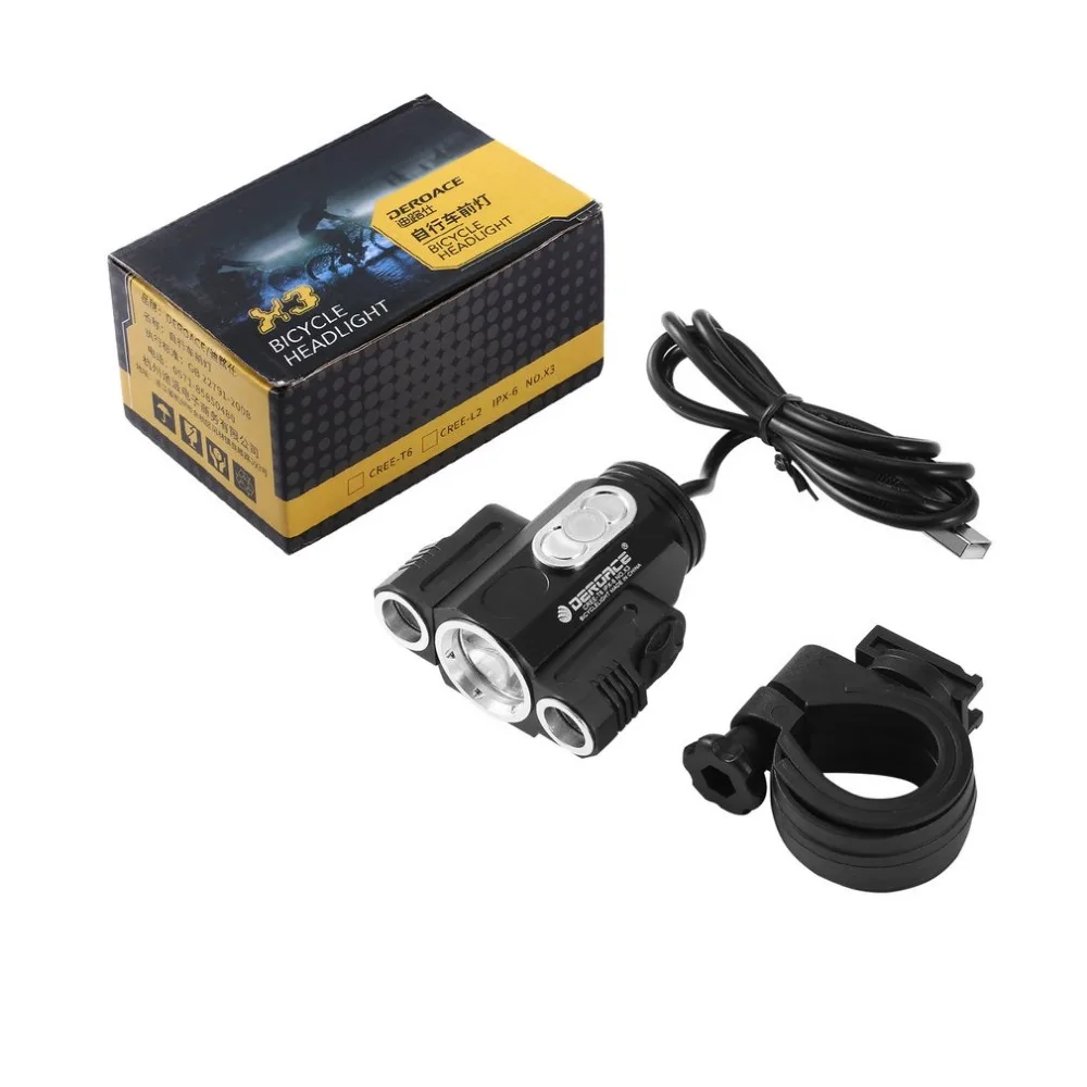 Excellent Adjustable High Light Bicycle Headlight USB Charging Lamp 3 Mode X3 T6 LED Bike Head Light Cycling Front Lamp New Style 5 Excellent Adjustable High Light Bicycle Headlight USB Charging Lamp 3 Mode X3 T6 LED Bike Head Light Cycling Front Lamp New Style 5