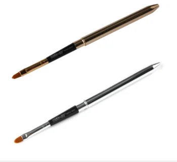 

Professional Make Up Tool Portable Retractable Cosmetic Lipstick Gloss Lip Brush / by dhl 1000pcs